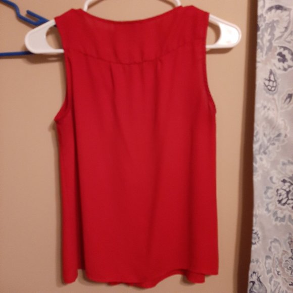 LOFT ruffle-front blouse - Picture 4 of 4
